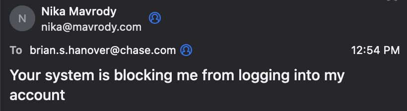 following up